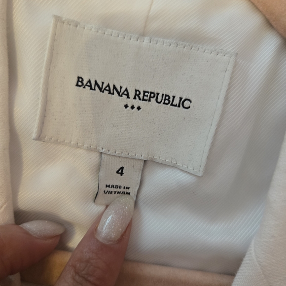 Banana Republic Ivory Blazer Vest - Picture 3 of 3